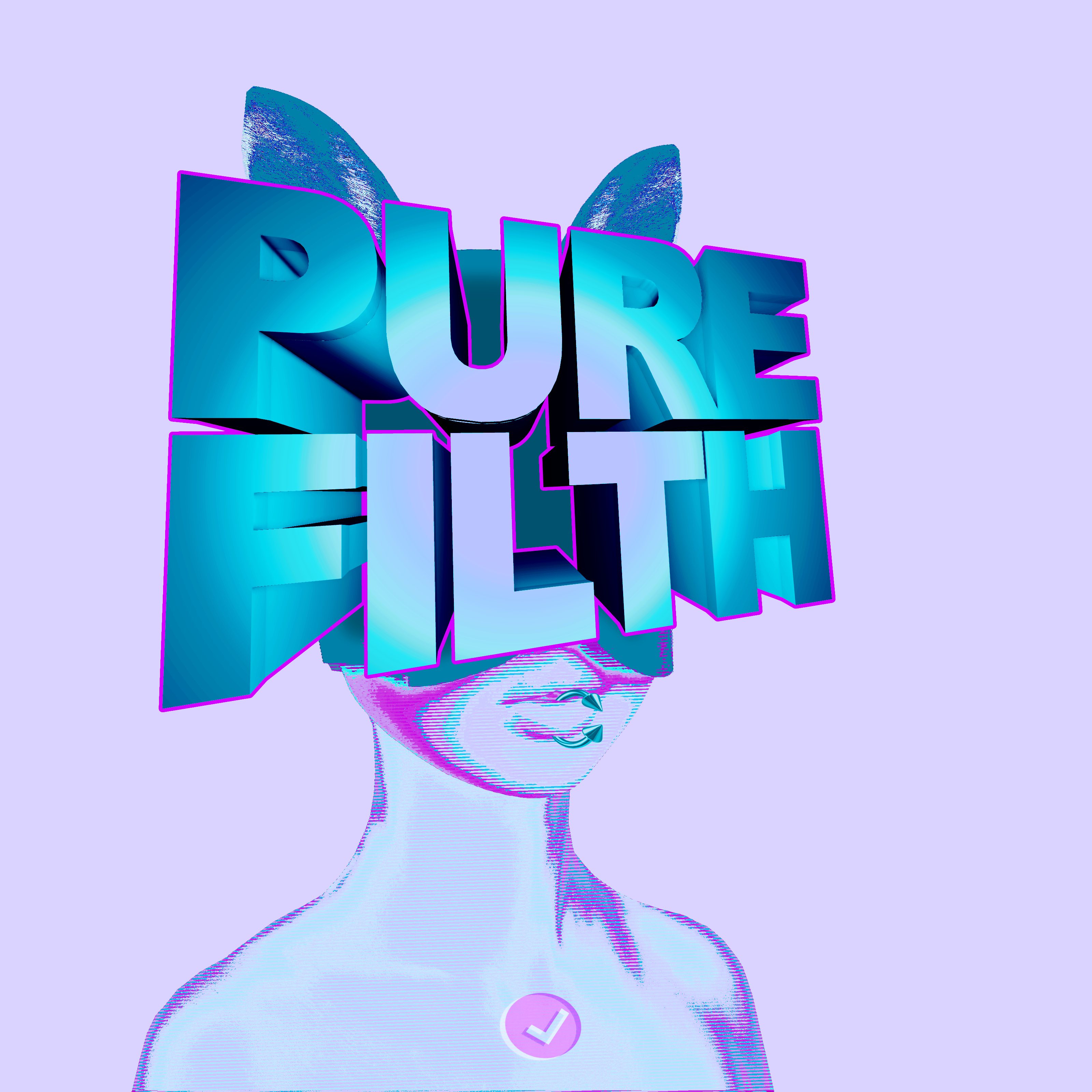 cpxlpunx 14 'xciz' NFT on Algorand